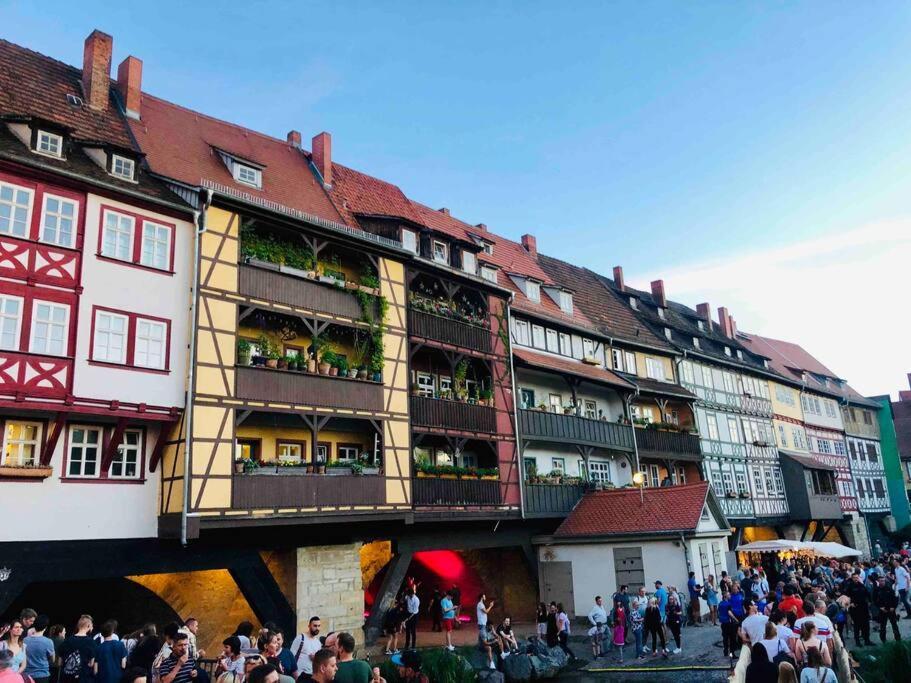 Apartment 1 Am Bahnhof Erfurt Eksteriør billede